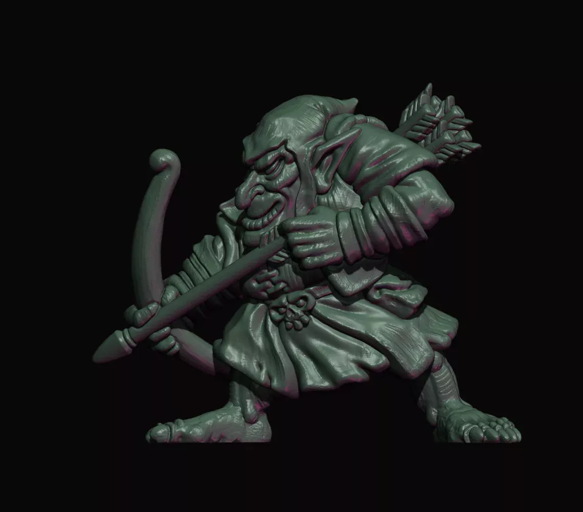 evil dwarf gunner, fabelzel miniatures (copy)