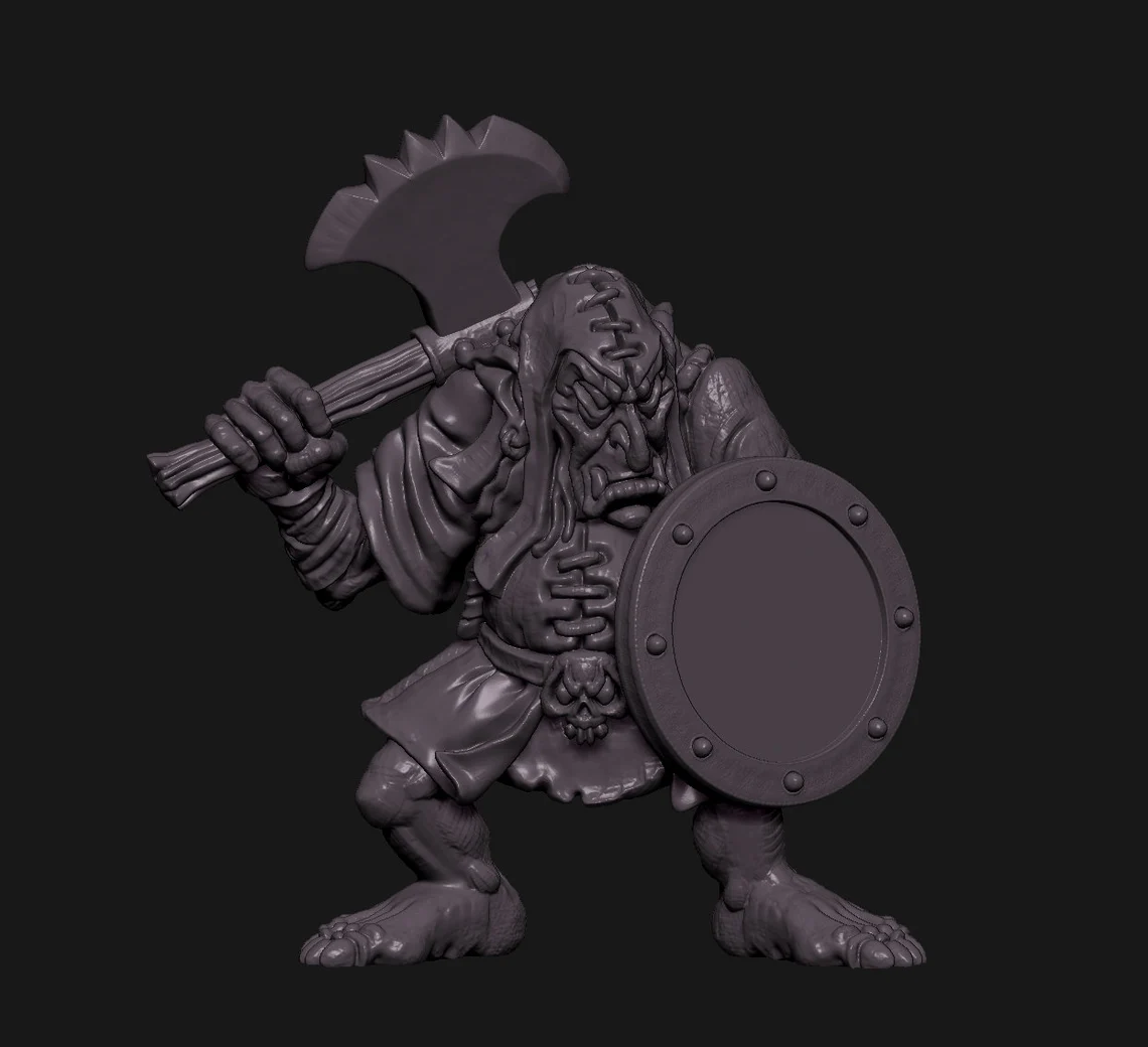 eastern goblin warrior, fabelzel miniatures