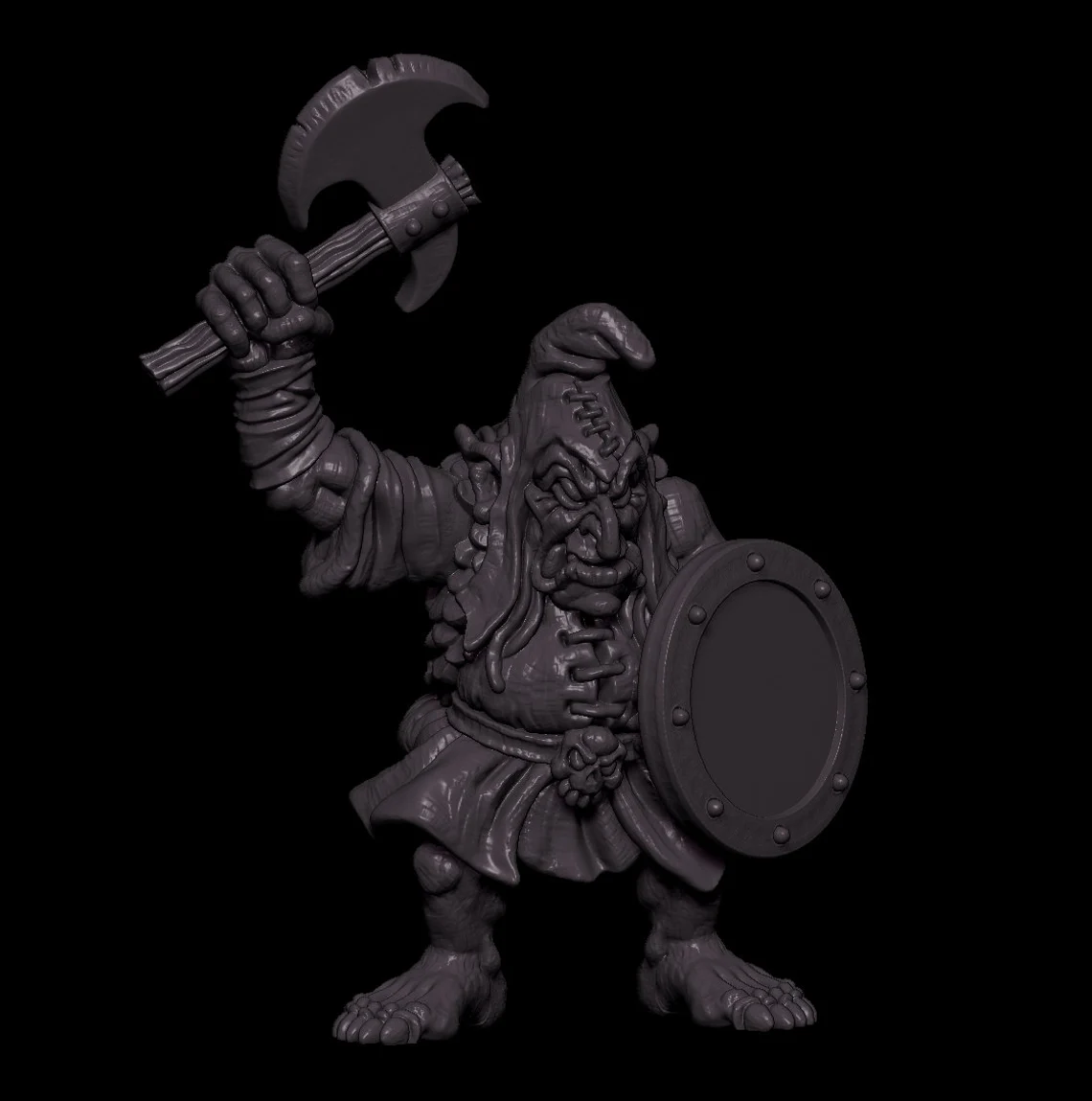 eastern goblin warrior, fabelzel miniatures