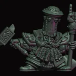 evil dwarf lord on foot, fabelzel miniatures