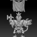 evil dwarf bull sorceror, fabelzel miniatures (copy)