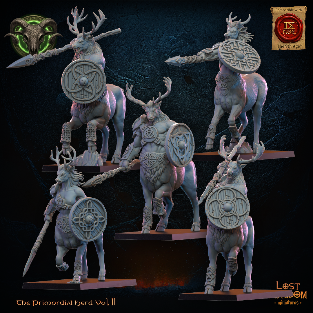 centaurs, the primordial herd, lost kingdom