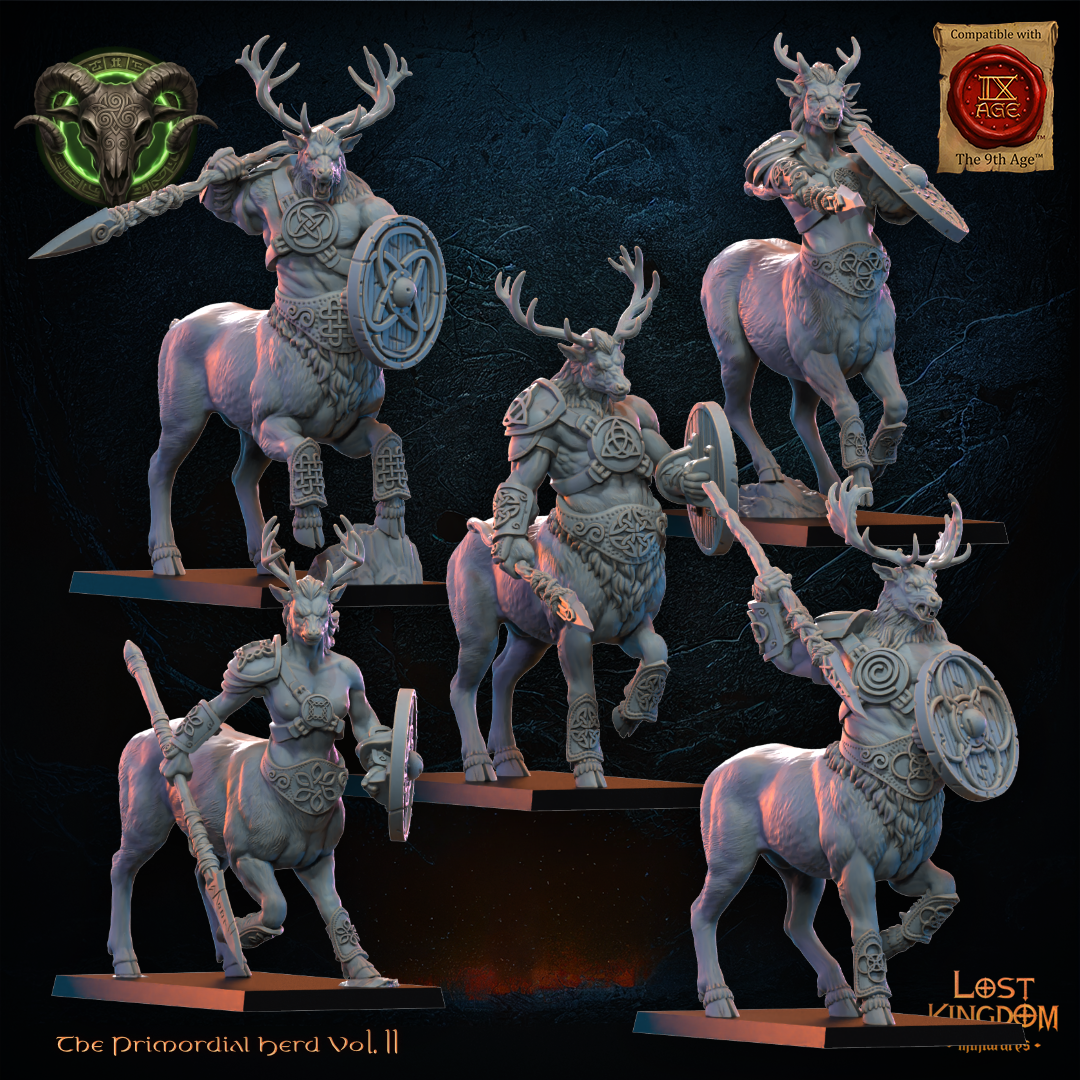 shēdo knights on longma regiment including command group , night elves, lost kingdom (copy)