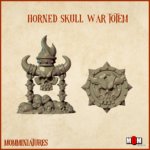 Horned Skull War Totem