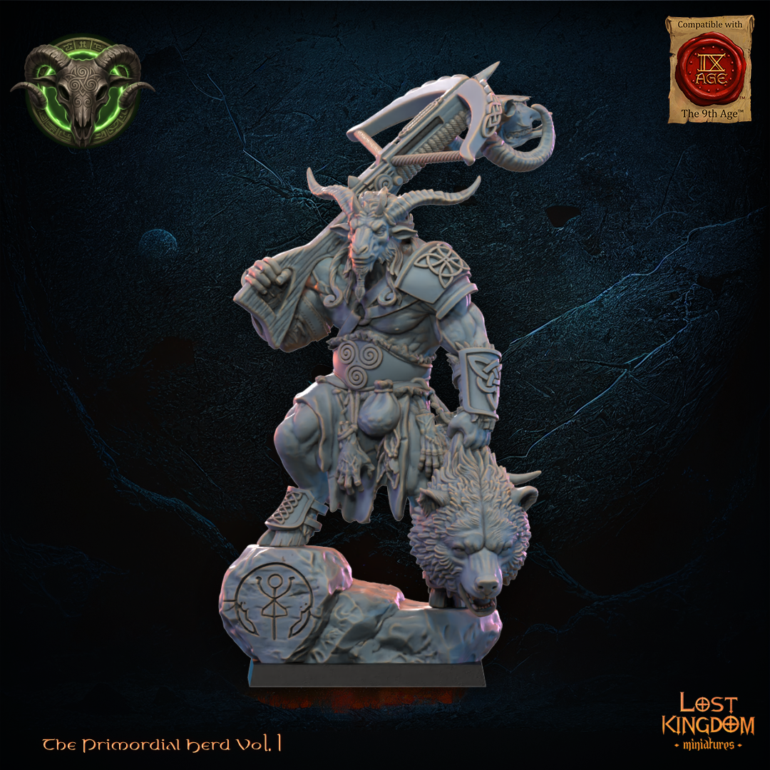 youta brennach, wildhorn lord on cuelebre, the primordial herd lost kingdom
