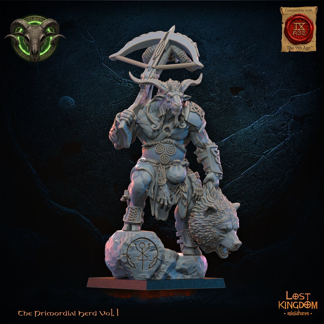 youta brennach, wildhorn lord on cuelebre, the primordial herd lost kingdom