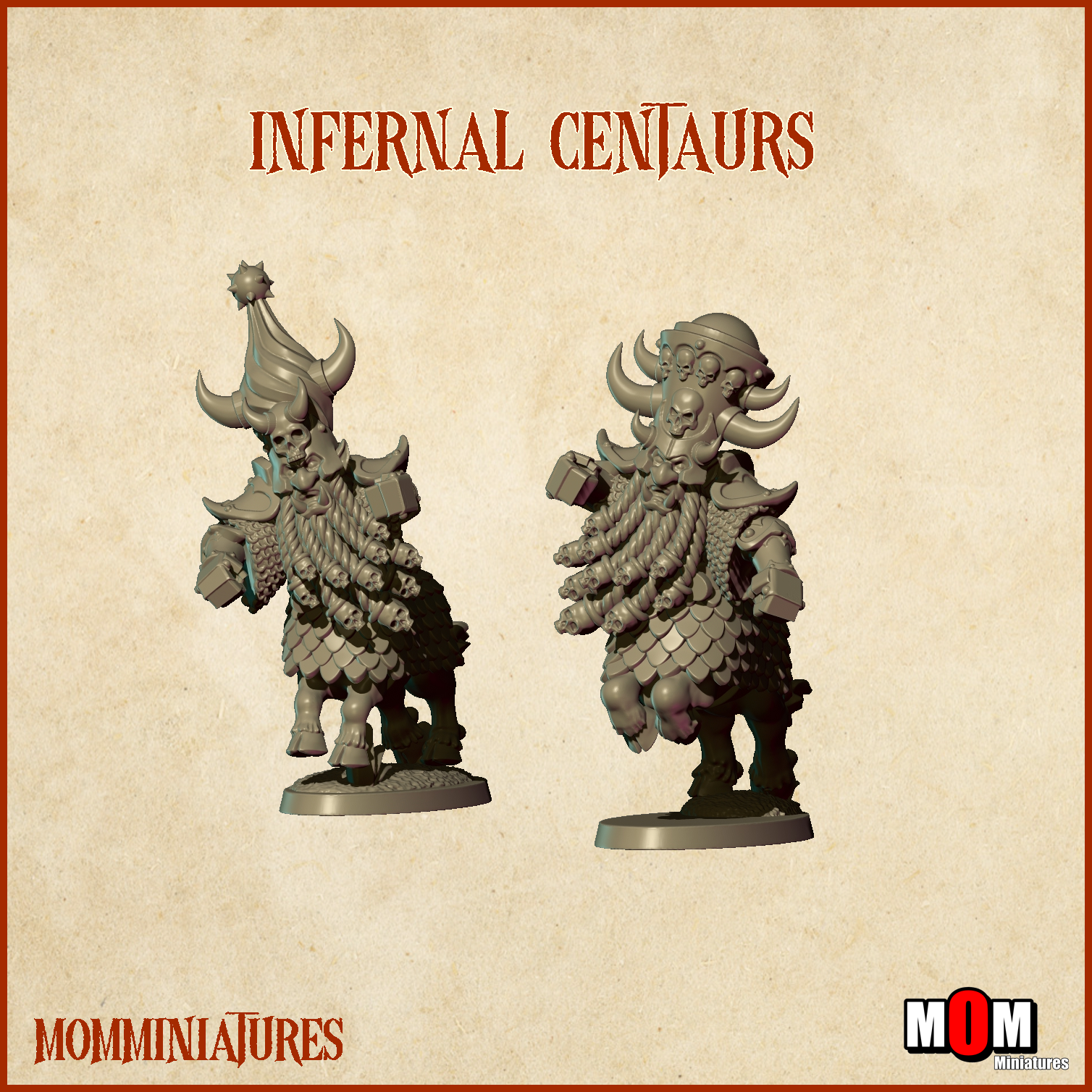 boar ogre, fantasy football mom miniatures (copy)
