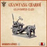 gnawfang chariot, gnawbound clans mom miniatures