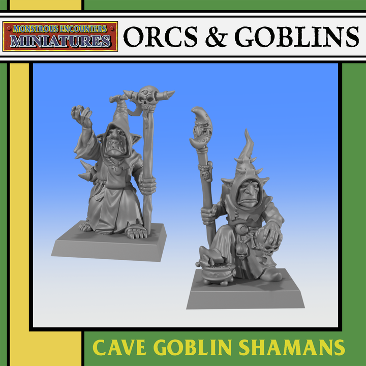goblin shamans, orcs and goblins monstrous encounters (copy)