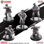 smg team | | ijn naval garrison infantry | japanese weird war, kyoushuneko miniatures (copy)