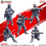 type 4 kappa amphibious assault raiders — naval garrison | japanese weird war, kyoushuneko miniatures (copy)
