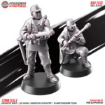 lmg team a— ijn naval garrison infantry | japanese weird war ww2, kyoushuneko miniatures (copy)