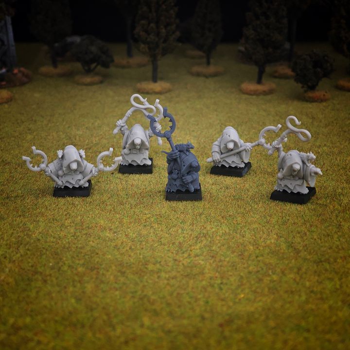 gnawtail rabble, gnawbound clans mom miniatures (copy)
