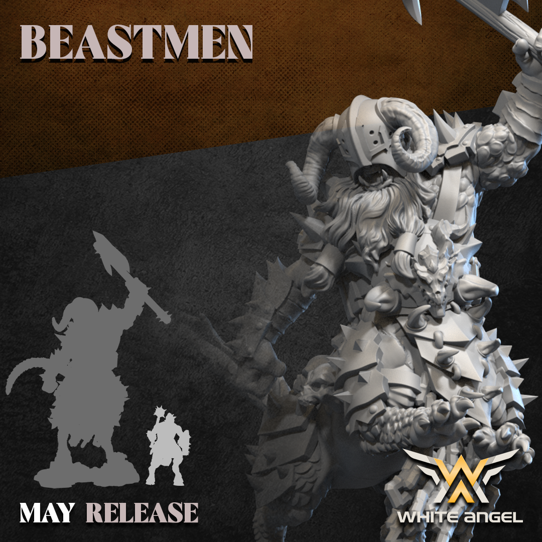 beast bird thing, beastmen, white angel miniatures (copy)