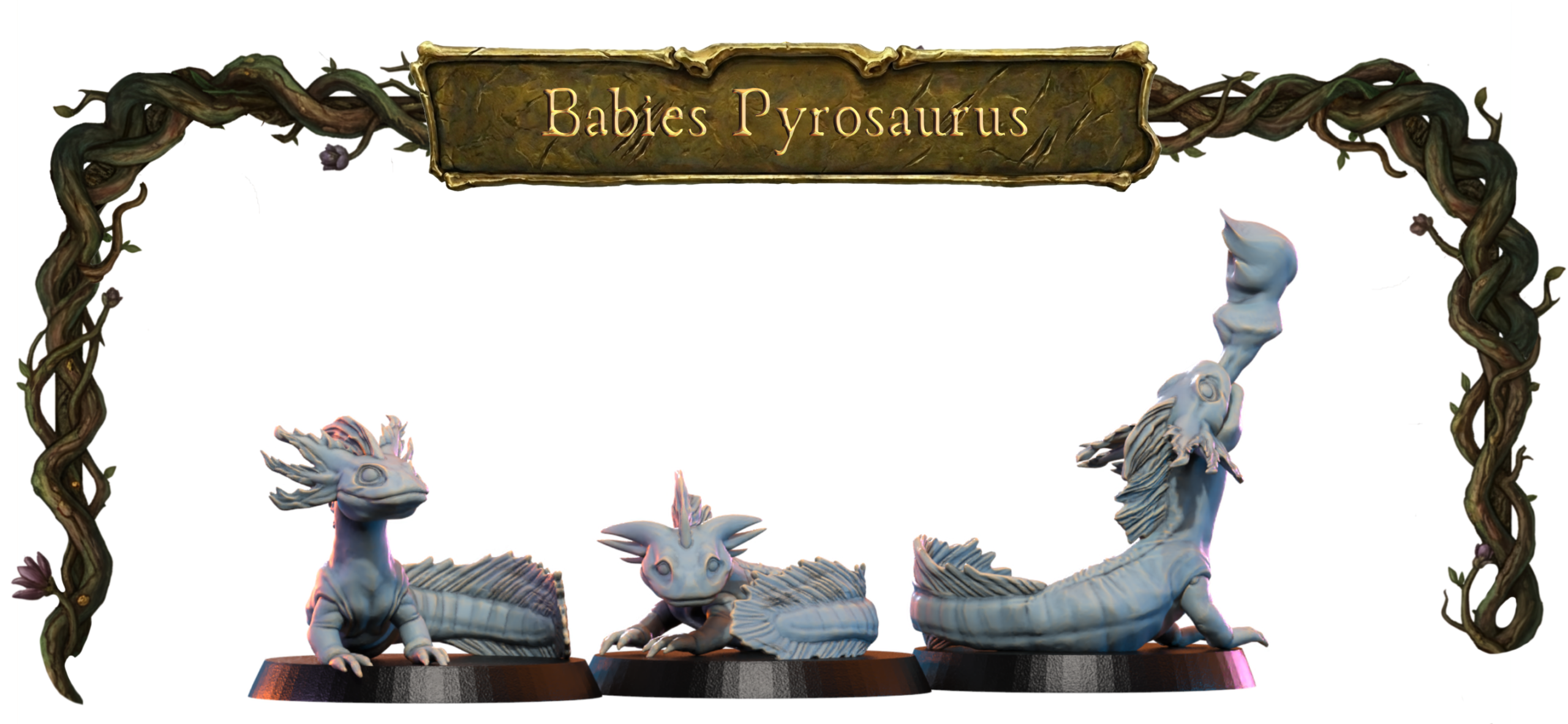 baby pyrosaurus, cuetzpal jungle: wild creatures vol 1 lost kingdom