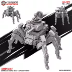 german weird war | spider tank ww2, kyoushuneko miniatures