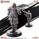 ijn naval garrison light patrol walker b | japanese weird war ww2, kyoushuneko miniatures (copy) (copy)