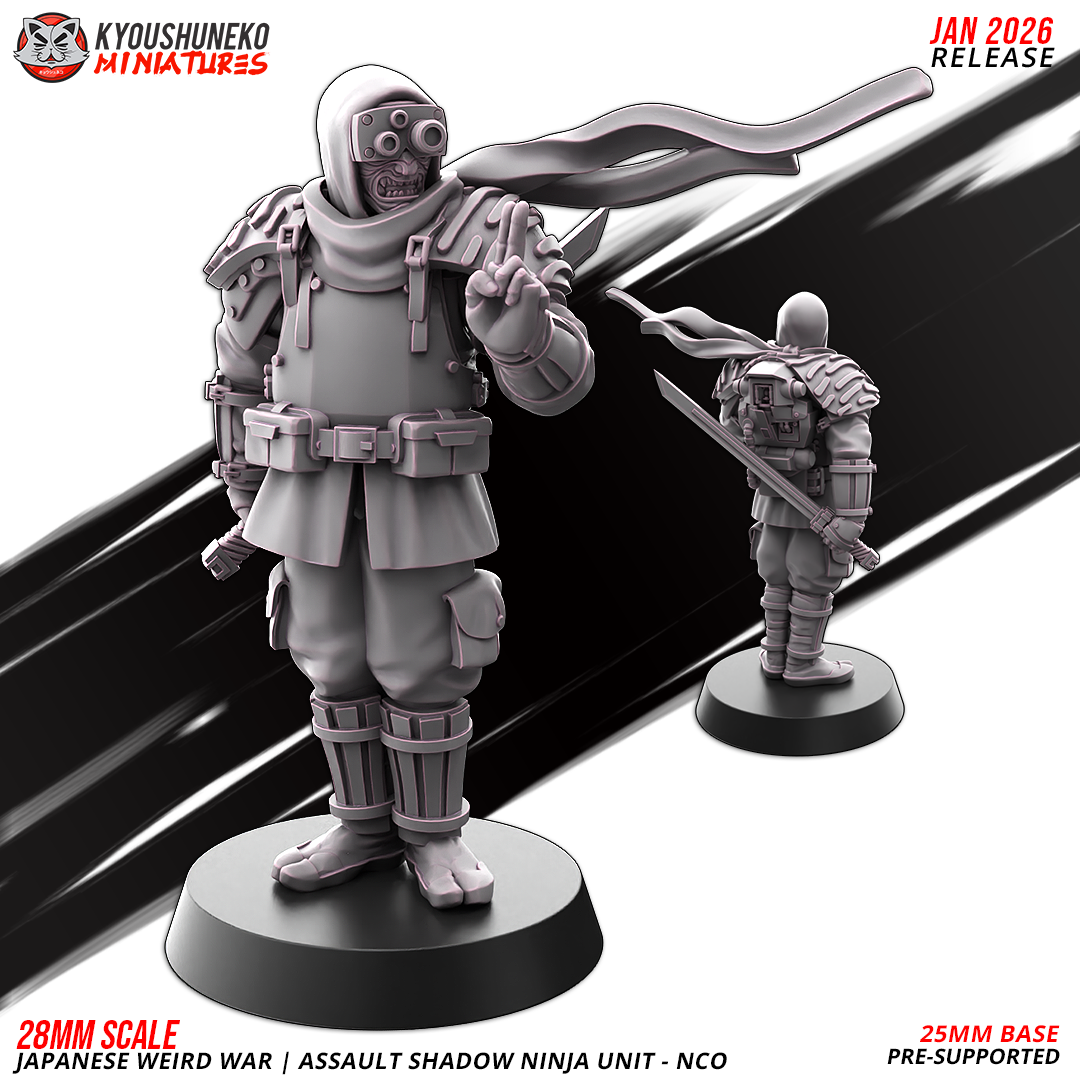 ijn naval garrison light patrol walker b | japanese weird war ww2, kyoushuneko miniatures (copy) (copy)