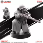 rift blood commando | officer b | german weird war, kyoushuneko miniatures (copy)