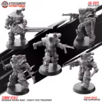 german weird war | spider tank ww2, kyoushuneko miniatures (copy)