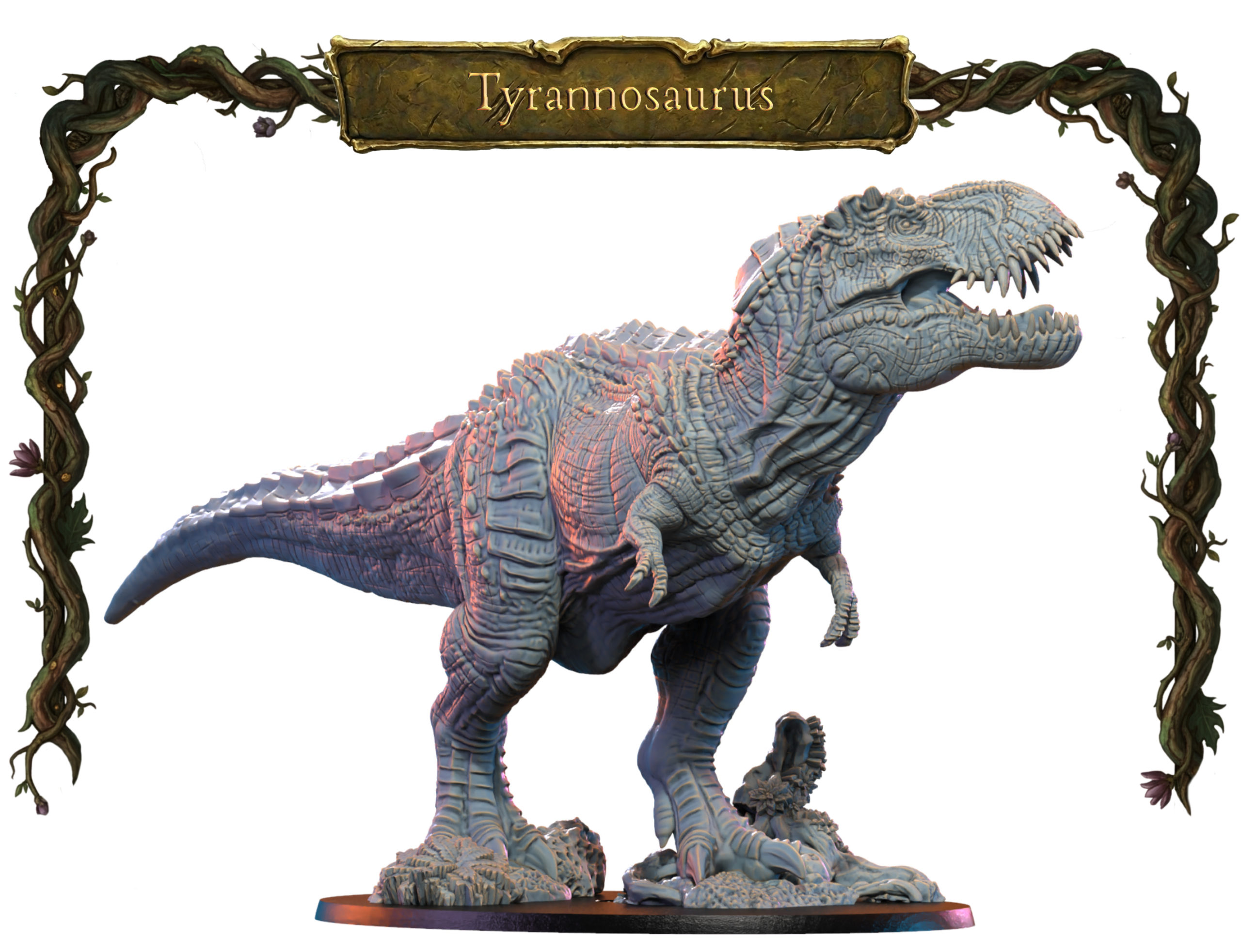 carnotaurus, cuetzpal jungle: wild creatures vol 1 lost kingdom (copy)