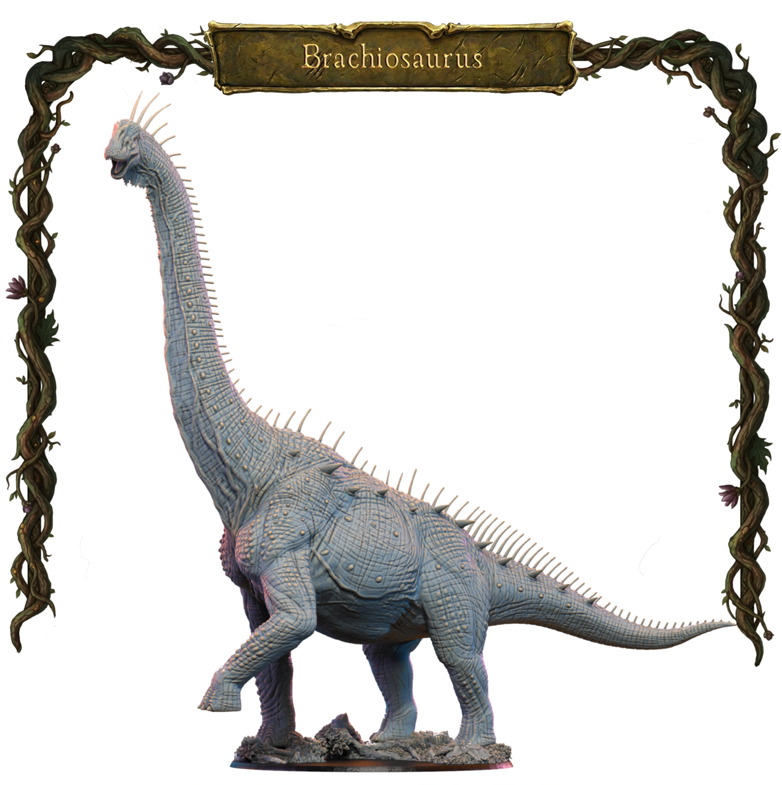 brachiosaurus, cuetzpal jungle: wild creatures vol 1 lost kingdom