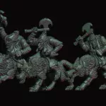 eastern goblin wolf rider archers, fabelzel miniatures (copy)