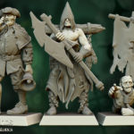 direwolves, transylvania highlands miniatures (copy)