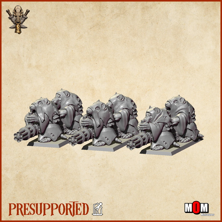 gnawshot vermin, gnawbound clans mom miniatures (copy)