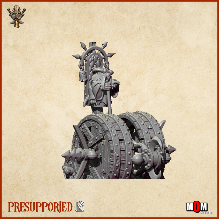 grimwheel shrine, gnawbound clans mom miniatures