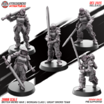 smg team | morgan class | british weird war, kyoushuneko miniatures (copy)