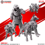 dog handler team a — british weird war | ww2 , kyoushuneko miniatures (copy)