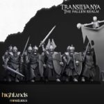 skeletal guard, transylvania the fallen realm highlands miniatures