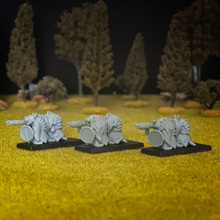 gnawshot vermin, gnawbound clans mom miniatures