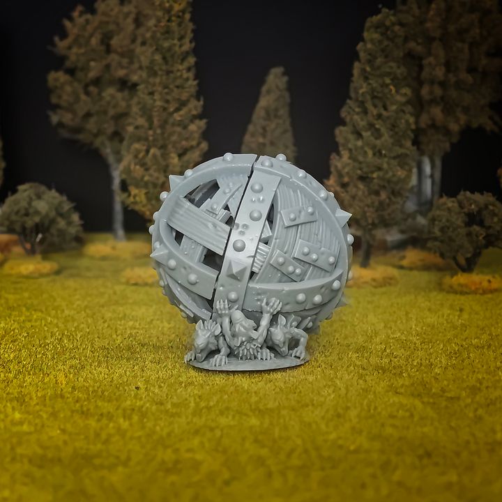 grimwheel shrine, gnawbound clans mom miniatures (copy)