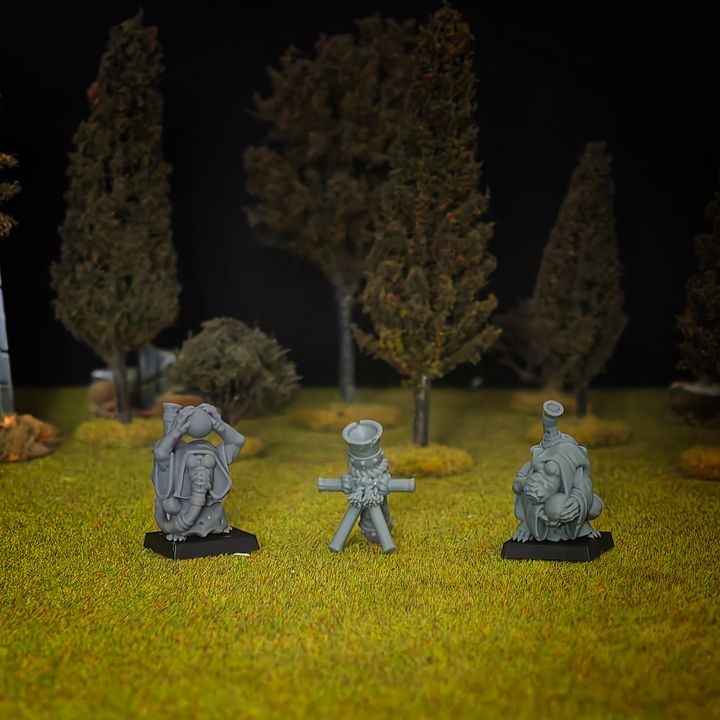 gnawfume mortar, gnawbound clans mom miniatures