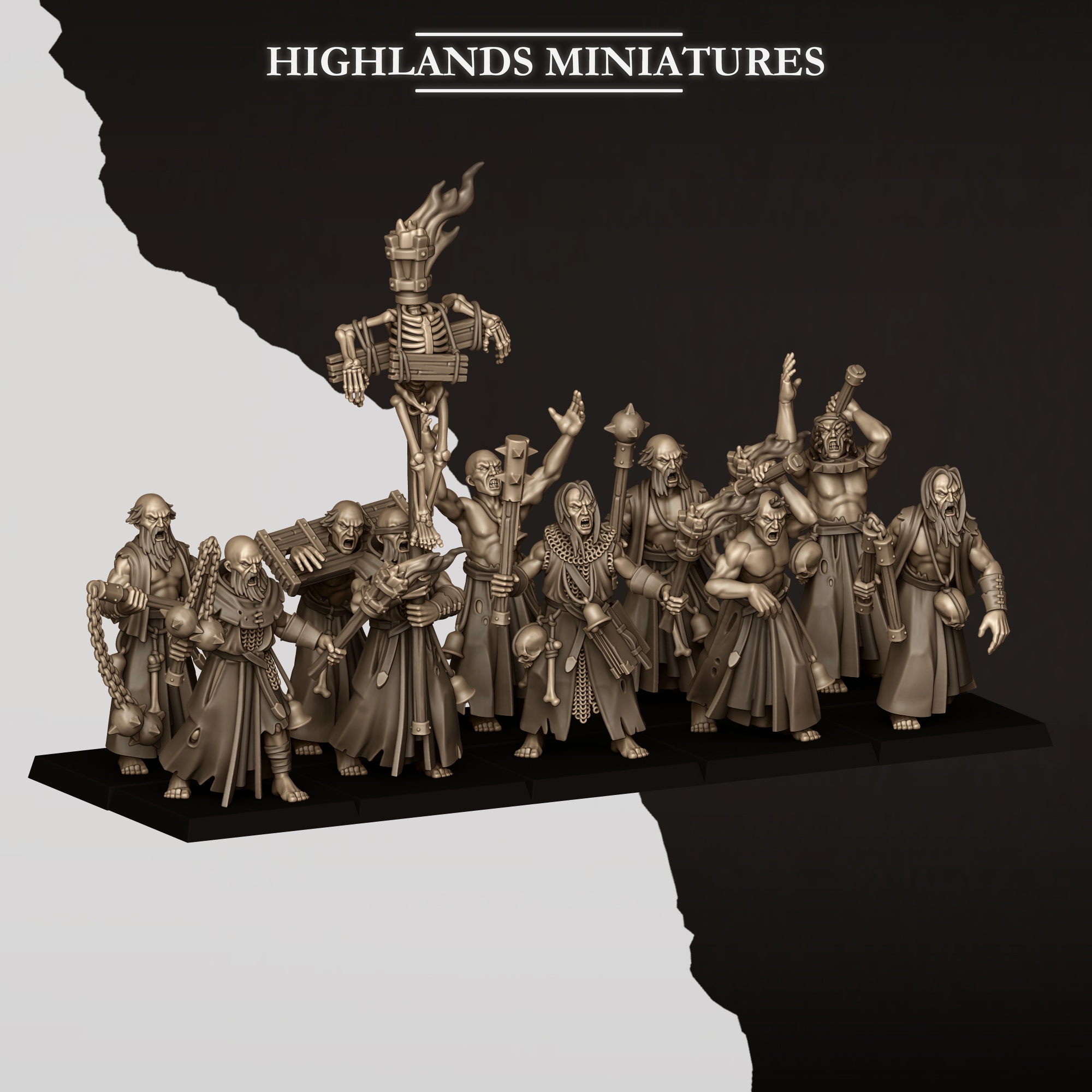 sunland fanatical zealots, sunland highlands miniatures