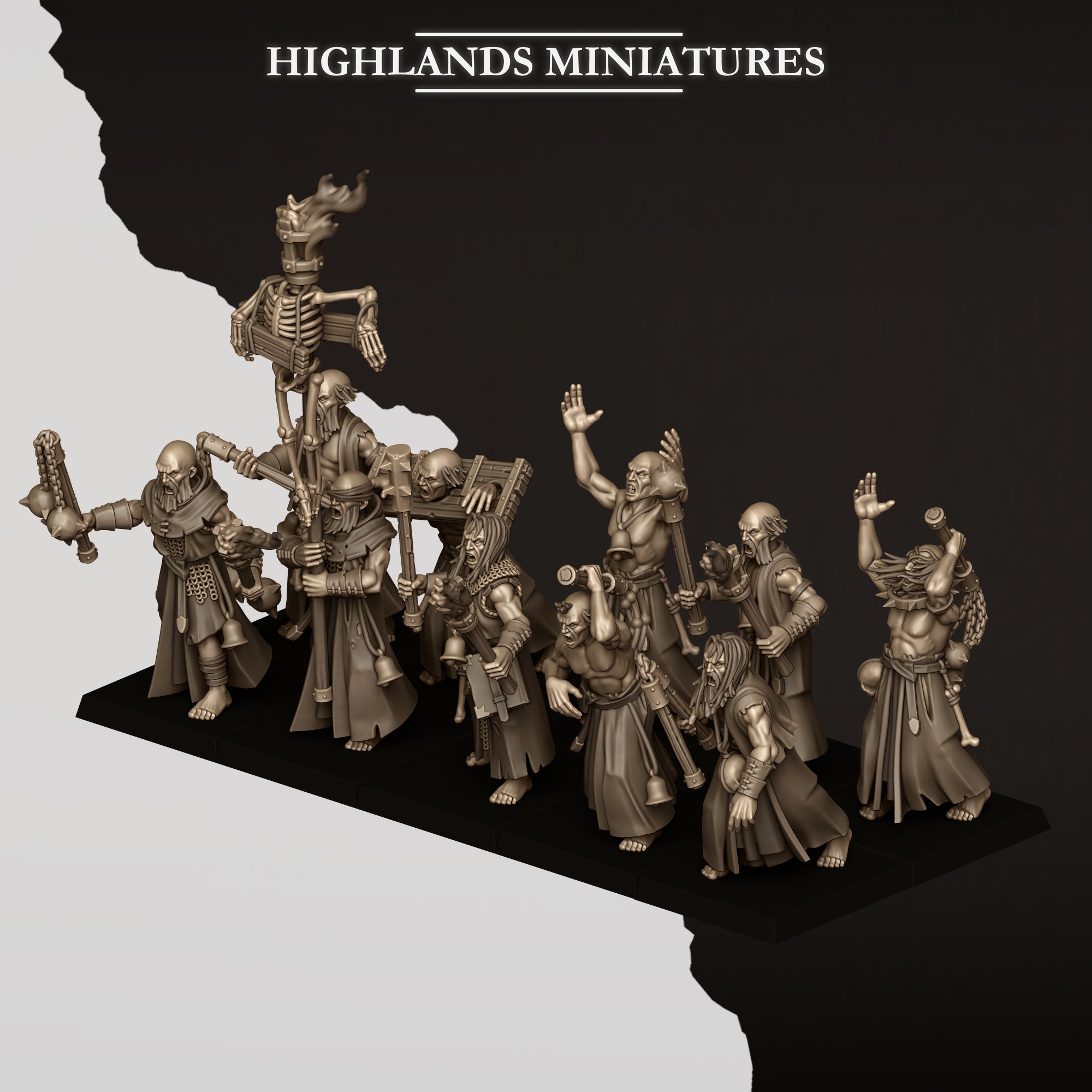 sunland fanatical zealots, sunland highlands miniatures