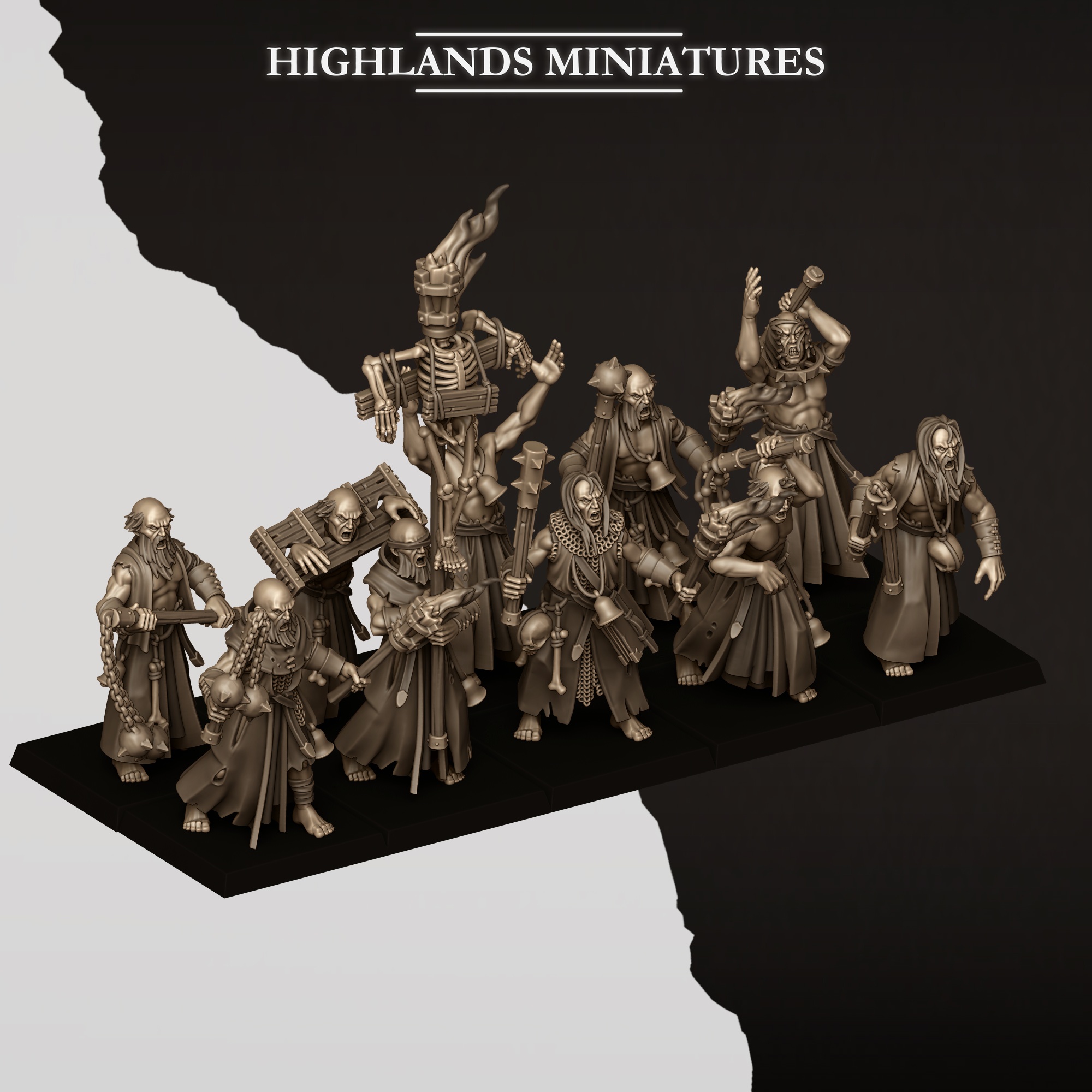 sunland fanatical zealots, sunland highlands miniatures