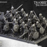 skeleton warriors unit , transylvania the fallen realm highlands miniatures (copy)