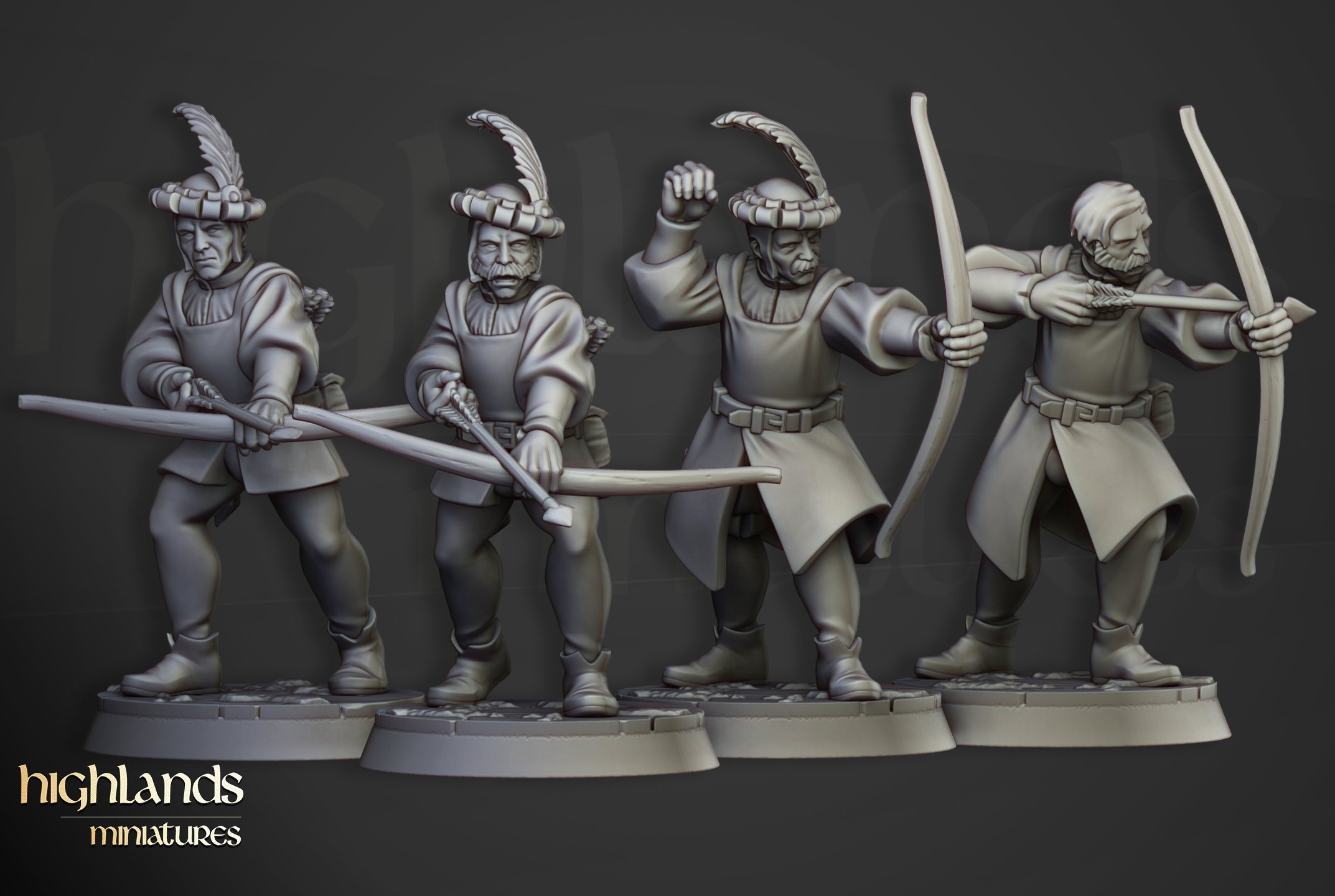 troops with swords, sunland highlands miniatures (copy)