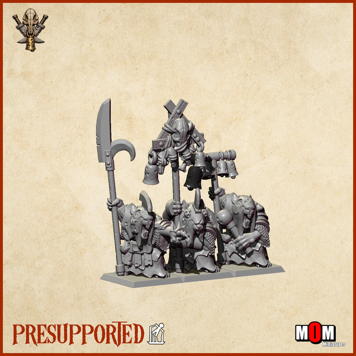 gnawguard vermin, gnawbound clans mom miniatures