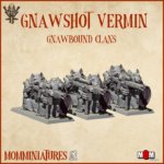 gnawshot vermin, gnawbound clans mom miniatures