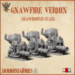 gnawfire vermin, gnawbound clans mom miniatures (copy)