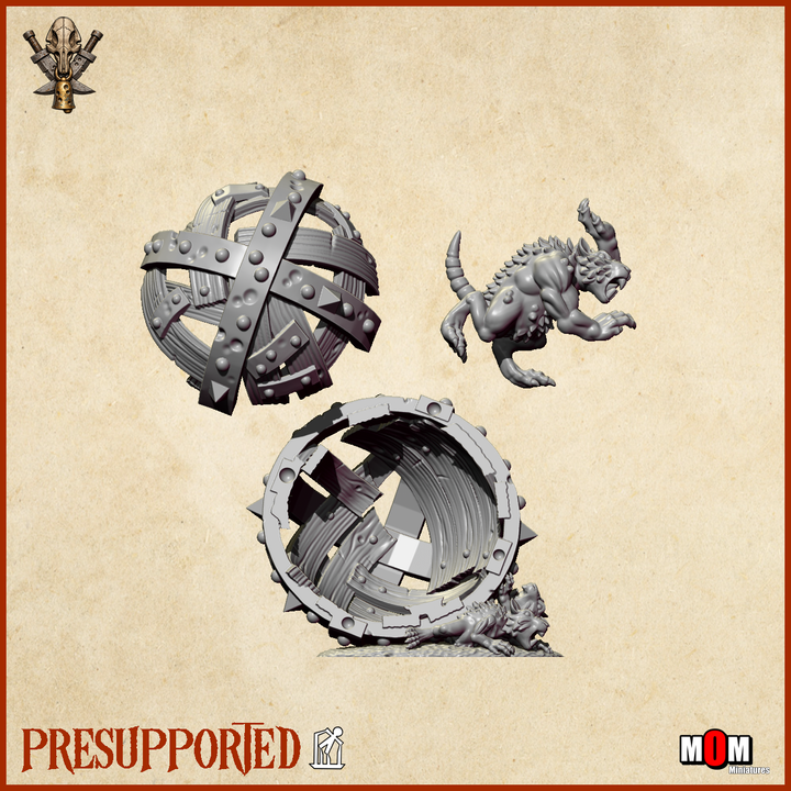 gnawgrind sphere, gnawbound clans mom miniatures