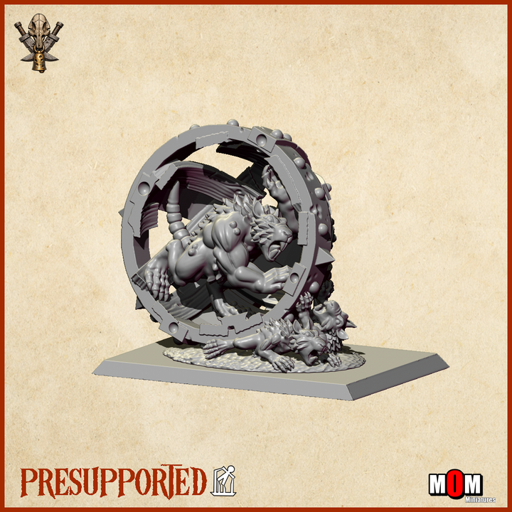 gnawgrind sphere, gnawbound clans mom miniatures