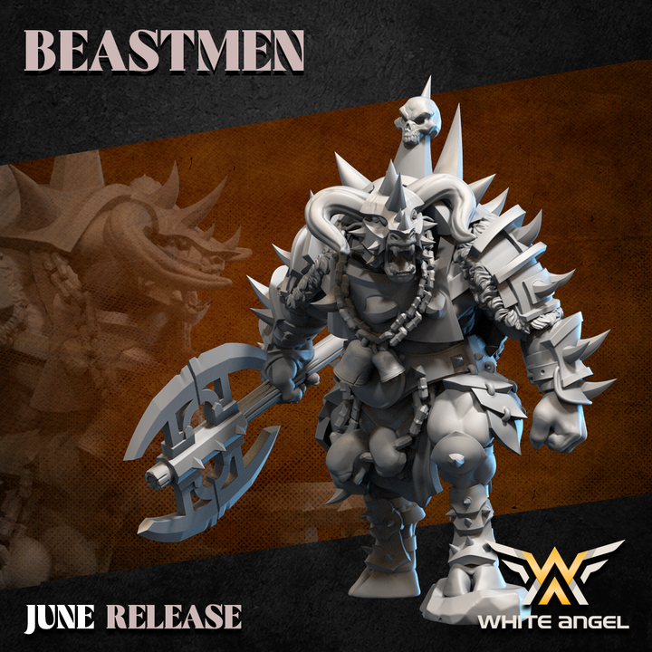 infernal great thing, beastmen, white angel miniatures (copy)