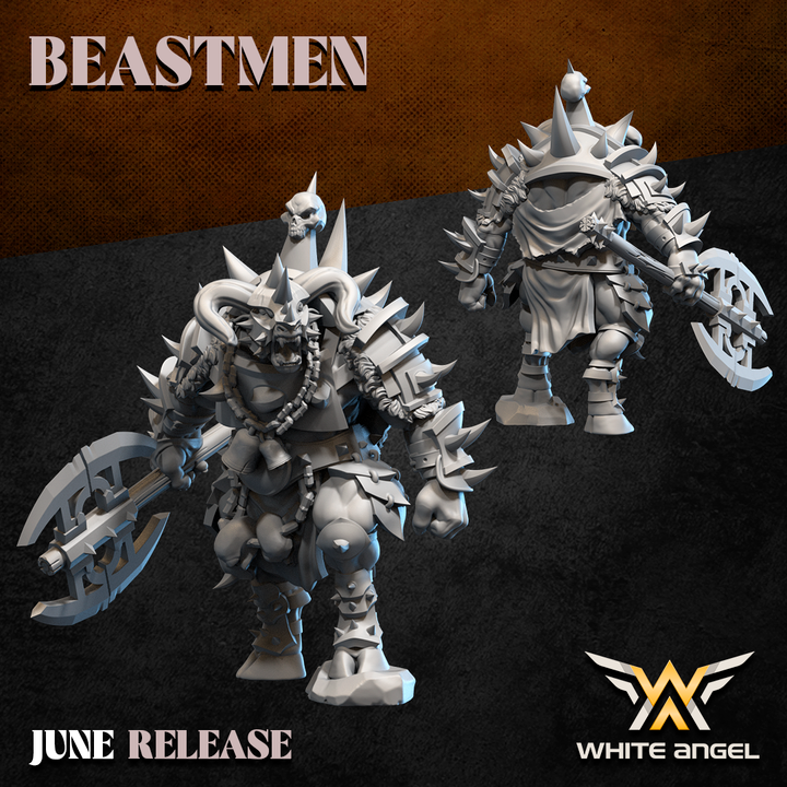 infernal great thing, beastmen, white angel miniatures (copy)