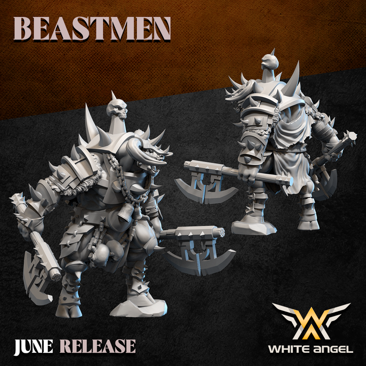 infernal great thing, beastmen, white angel miniatures (copy)