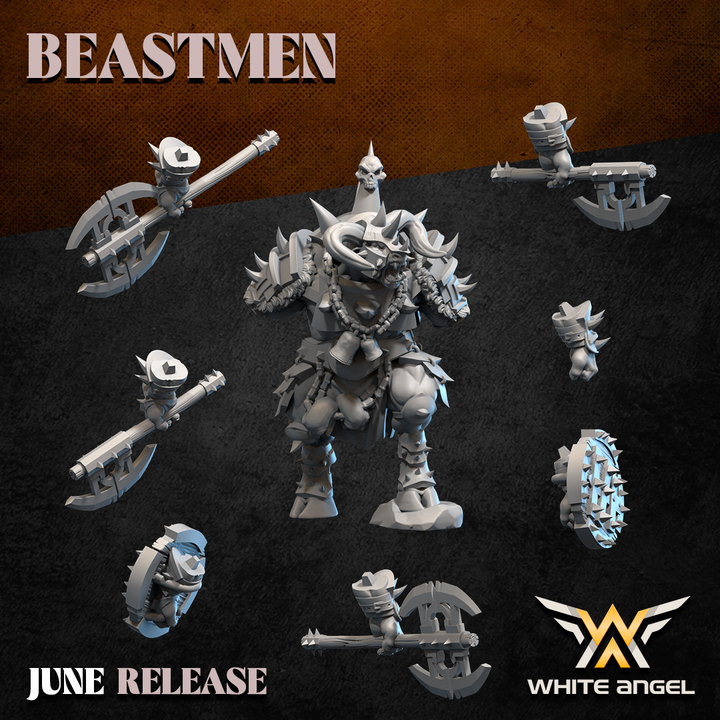 infernal great thing, beastmen, white angel miniatures (copy)